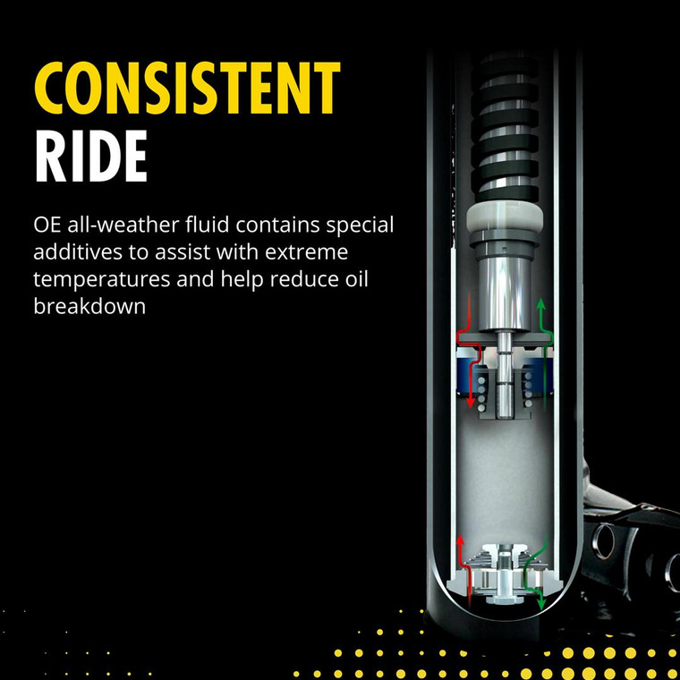 Monroe OESpectrum Shock Absorber | Fit Dodge Caliber, Jeep Patriot, Compass | Nitrogen Gas Charged, OE Replacement