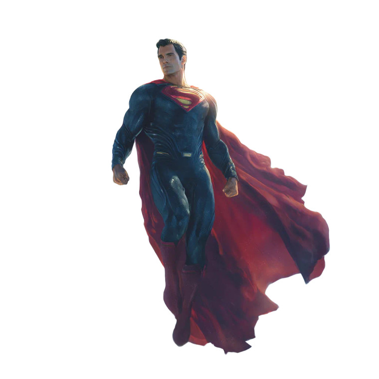 Superman Flying V34 Vinyl Car Decal Sticker – Waterproof & UV-Resistant 3.4133333333333336"