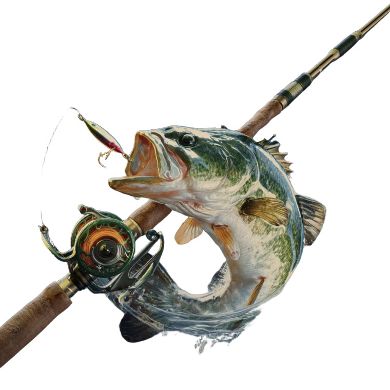 Fishing Avatar Logo Vinyl Car Decal Sticker – Waterproof & UV-Resistant 3.4133333333333336"