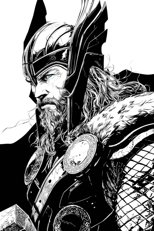 Thor As Thrones Vinyl Car Decal Sticker – Waterproof & UV-Resistant 4.4