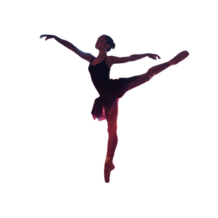 Surreal Ballet Dancer V2 Vinyl Car Decal Sticker – Waterproof & UV-Resistant 3.4133333333333336"