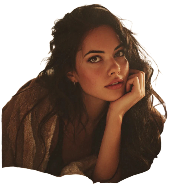 Dreamy Elegant Woman Vinyl Car Decal Sticker – Waterproof & UV-Resistant 3.4133333333333336"