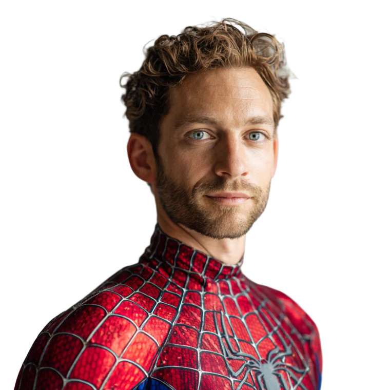 Spider Man Smiling Vinyl Car Decal Sticker – Waterproof & UV-Resistant 6.826666666666667"