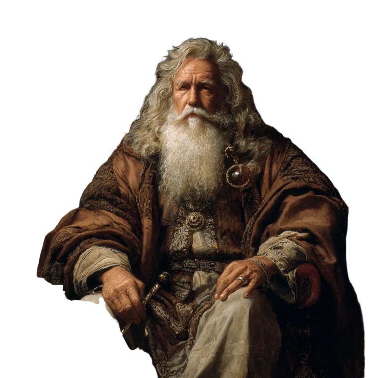 Ancient Alchemist Wizard Vinyl Car Decal Sticker – Waterproof & UV-Resistant 3.4133333333333336"
