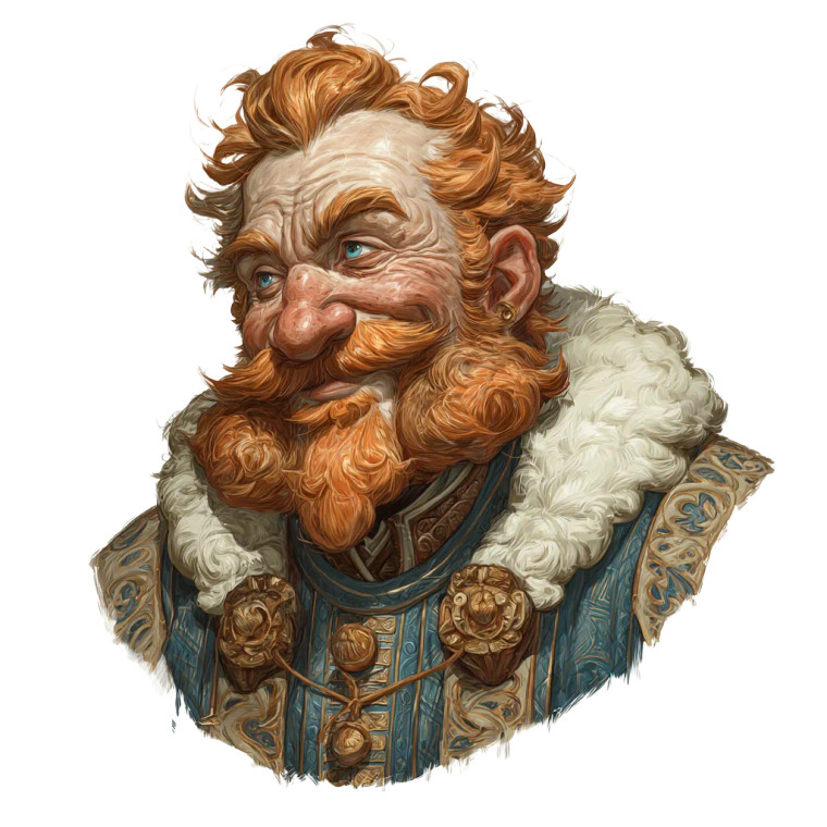 Noble Dwarf Vinyl Car Decal Sticker – Waterproof & UV-Resistant 3.4133333333333336"