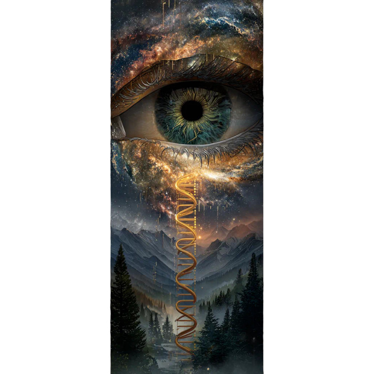 Cosmic Eye Tattoo Vinyl Car Decal Sticker – Waterproof & UV-Resistant 3.4133333333333336"