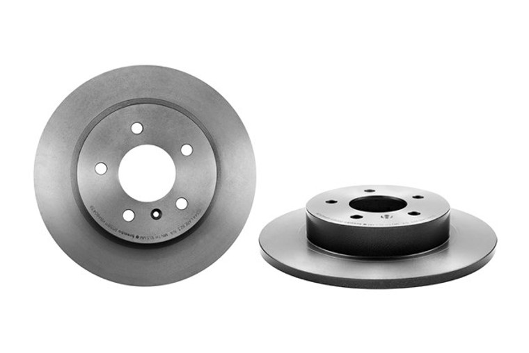 Brembo Brake Rotor | High Carbon Solid Design | 2006-2011 Lucerne, DTS | ECE-R90 Certified