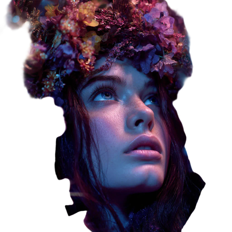 Ethereal Forest Queen Vinyl Car Decal Sticker – Waterproof & UV-Resistant 3.4133333333333336"