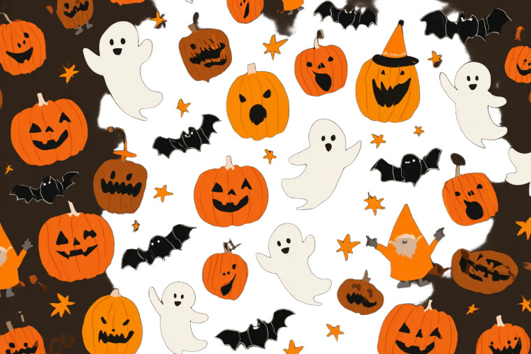 Halloween Dancing Figures Vinyl Car Decal Sticker – Waterproof & UV-Resistant 2.986666666666667"