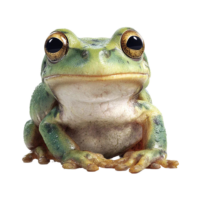 Cute Frog V3 Vinyl Car Decal Sticker – Waterproof & UV-Resistant 3.4133333333333336"