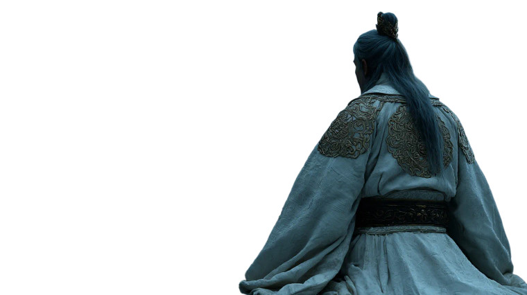 Ancient Chinese Warrior V42 Vinyl Car Decal Sticker – Waterproof & UV-Resistant 2.72"