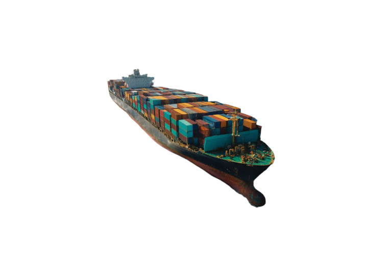 Container Ship Sailing V2 Vinyl Car Decal Sticker – Waterproof & UV-Resistant 3.0