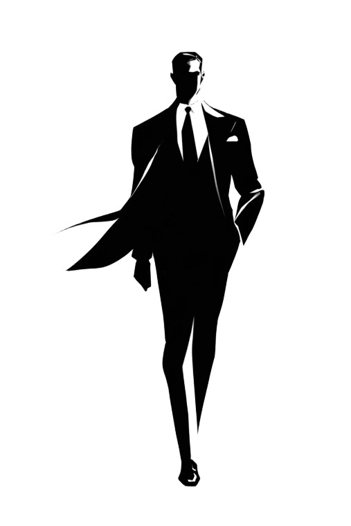 Dramatic Stage Performer Vinyl Car Decal Sticker – Waterproof & UV-Resistant 8.96"