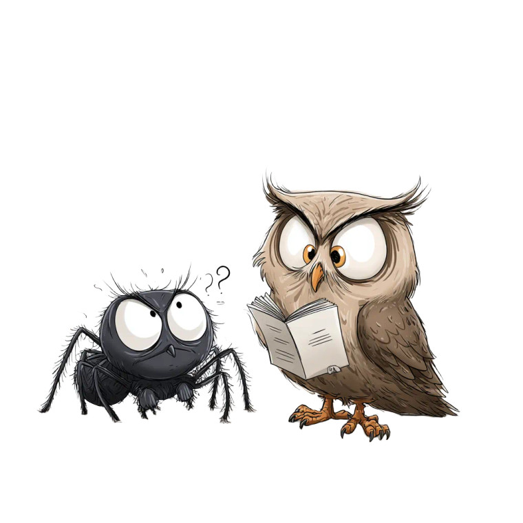 Lucas Judging Owl Vinyl Car Decal Sticker – Waterproof & UV-Resistant 3.4133333333333336"