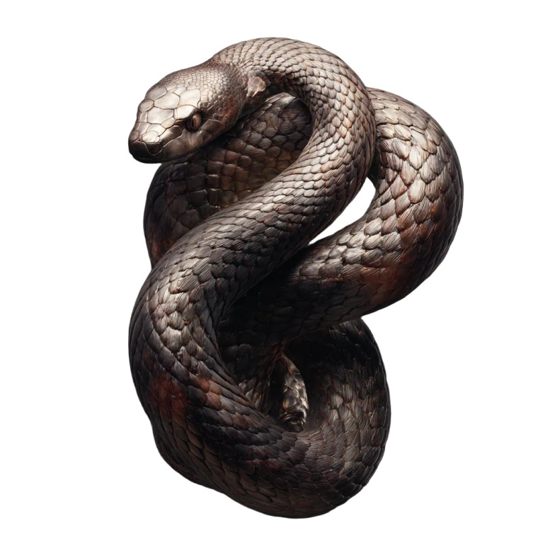 Hyper Realistic Snake Vinyl Car Decal Sticker – Waterproof & UV-Resistant 3.4133333333333336"