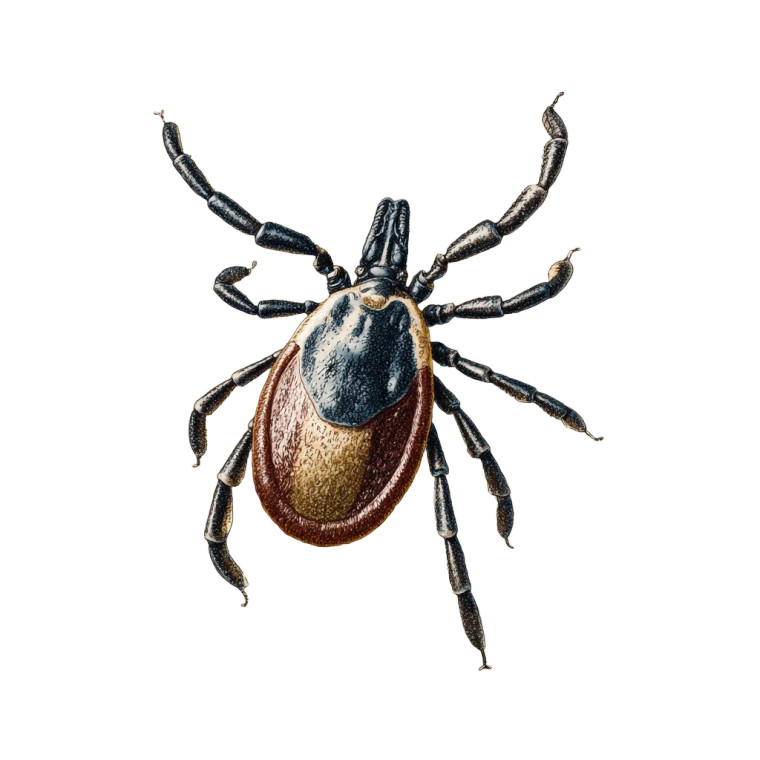 Tick Drawing Vinyl Car Decal Sticker – Waterproof & UV-Resistant 3.4133333333333336"
