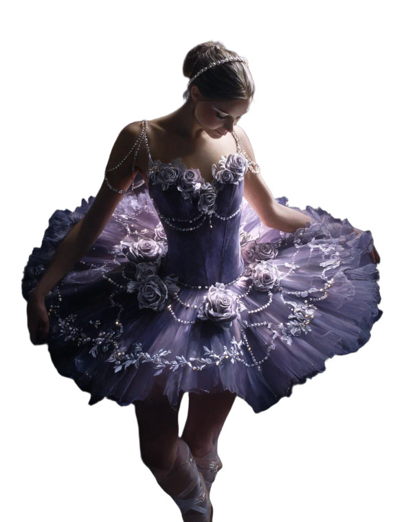 Moonlit Ballerina V2 Vinyl Car Decal Sticker – Waterproof & UV-Resistant 4.1066666666666665"