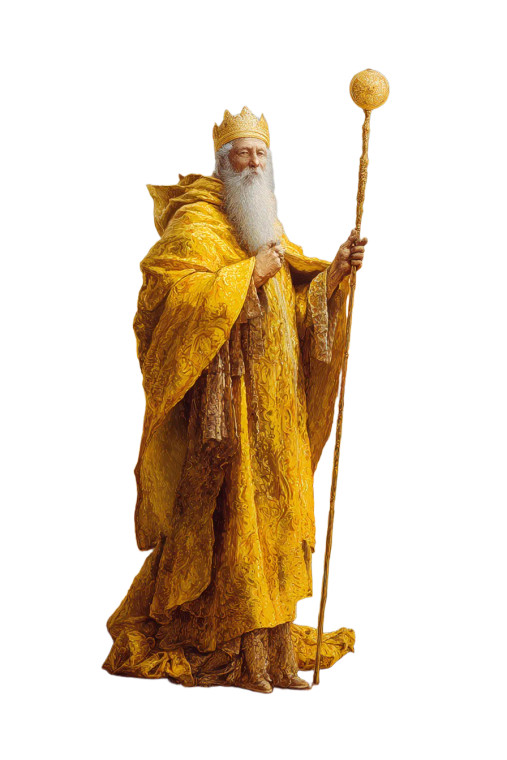 Golden King V3 Vinyl Car Decal Sticker – Waterproof & UV-Resistant 4.4