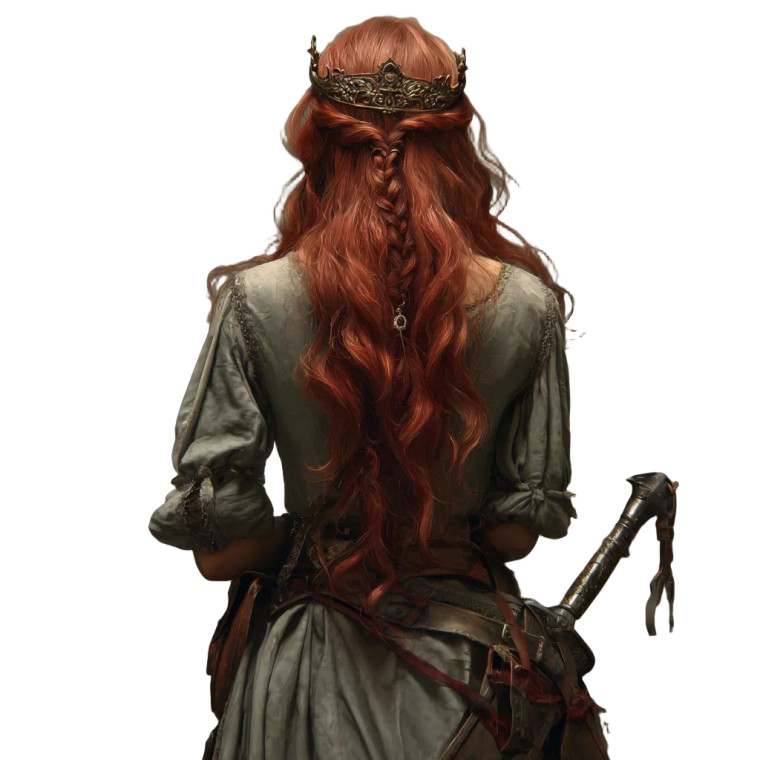 Warrior Princess V26 Vinyl Car Decal Sticker – Waterproof & UV-Resistant 3.4133333333333336"