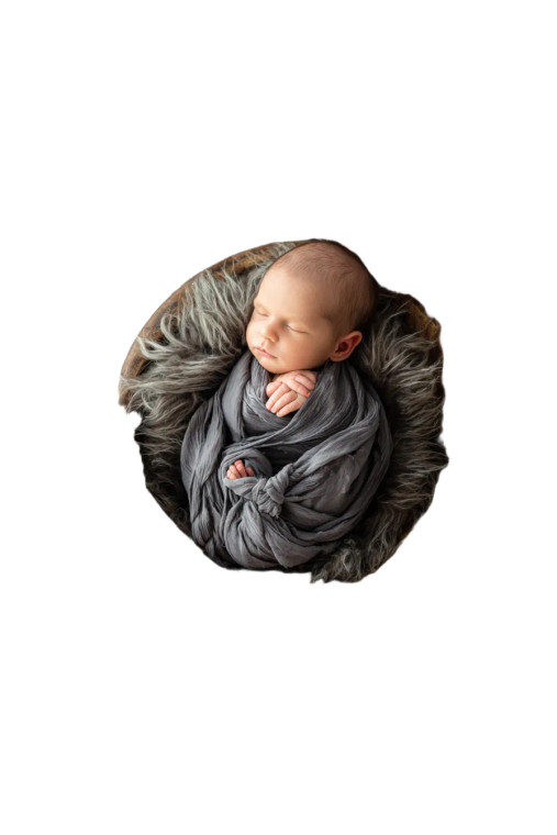 Newborn In Bowl V2 Vinyl Car Decal Sticker – Waterproof & UV-Resistant 4.4