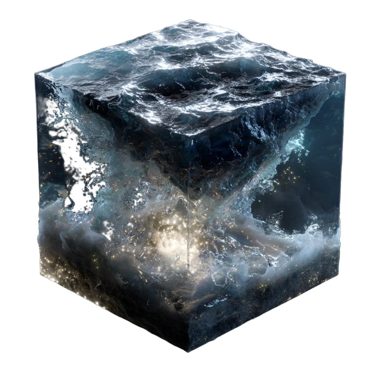 Internal Cube Structure Vinyl Car Decal Sticker – Waterproof & UV-Resistant 3.4133333333333336"