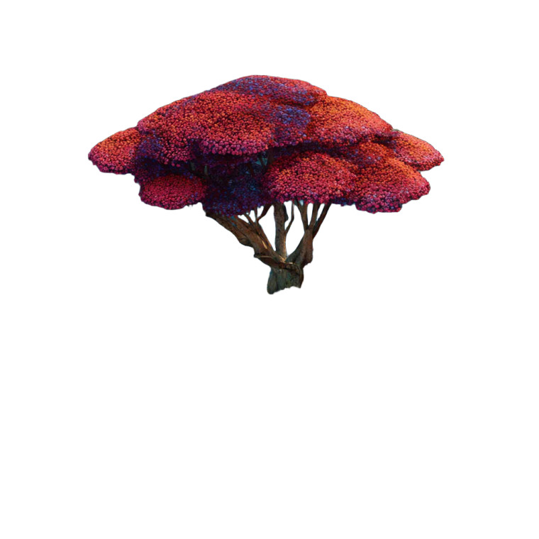 Coral Forest Vinyl Car Decal Sticker – Waterproof & UV-Resistant 3.4133333333333336"