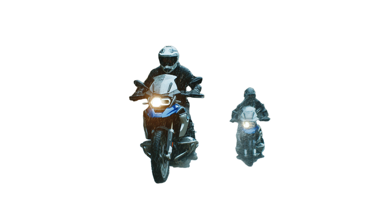 Riders In Storm Vinyl Car Decal Sticker – Waterproof & UV-Resistant 2.72"
