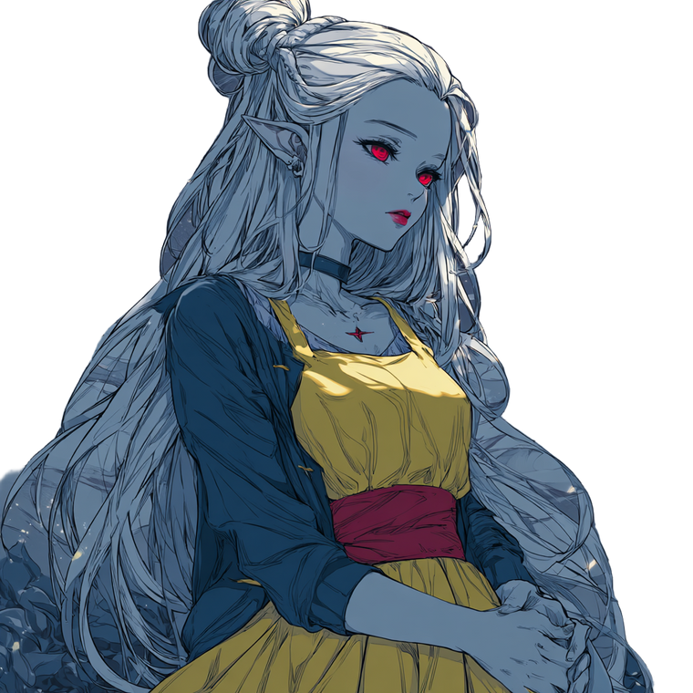 Drow Elf Teen V5 Vinyl Car Decal Sticker – Waterproof & UV-Resistant 3.4133333333333336"