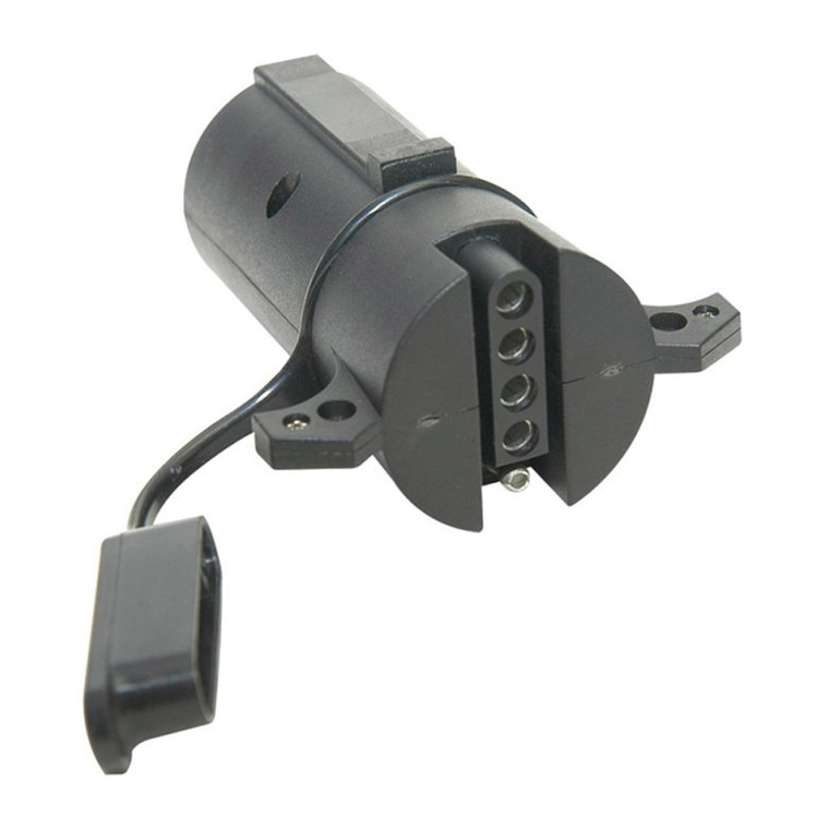 Husky Towing 7-Way to 5 Flat Trailer Wiring Adapter | Surge Brake Marine Trailers | Impact Resistant