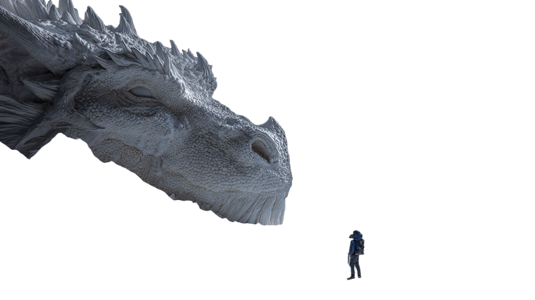 Snow Dragon Encounter V2 Vinyl Car Decal Sticker – Waterproof & UV-Resistant 5.4