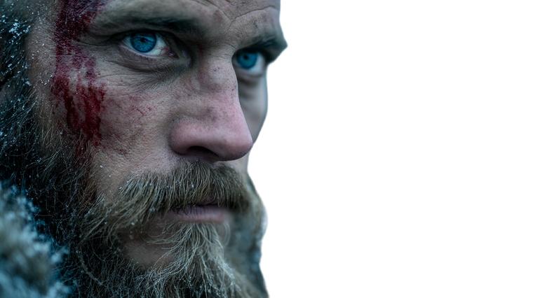 Viking Warrior Close-Up V2 Vinyl Car Decal Sticker – Waterproof & UV-Resistant 5.4