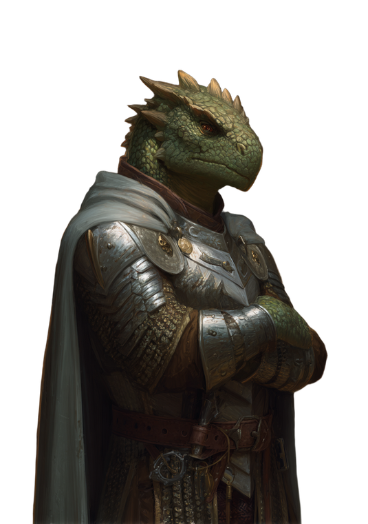Dragonborn Guard Vinyl Car Decal Sticker – Waterproof & UV-Resistant 4.32"
