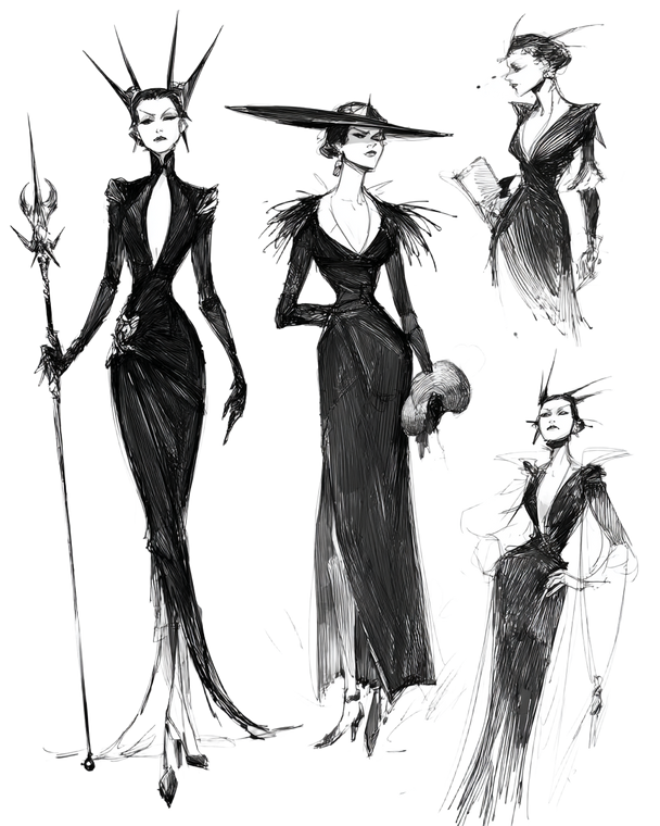 Fantasy Flapper Mage Vinyl Car Decal Sticker – Waterproof & UV-Resistant 4.0"