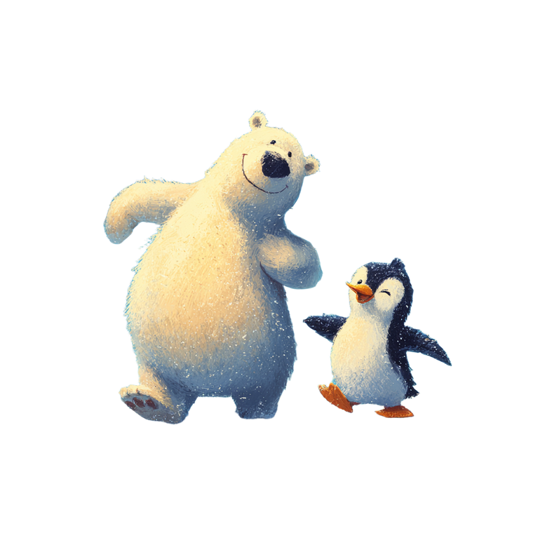 Cheerful Penguin Pose Vinyl Car Decal Sticker – Waterproof & UV-Resistant 6.826666666666667"