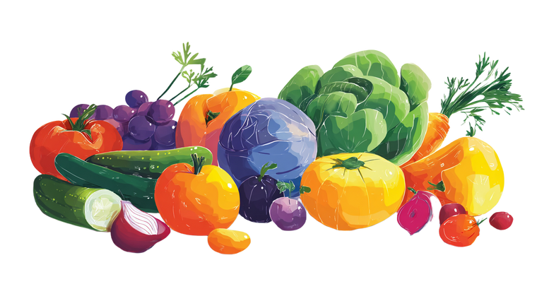 Fresh Produce Vinyl Car Decal Sticker – Waterproof & UV-Resistant 5.4