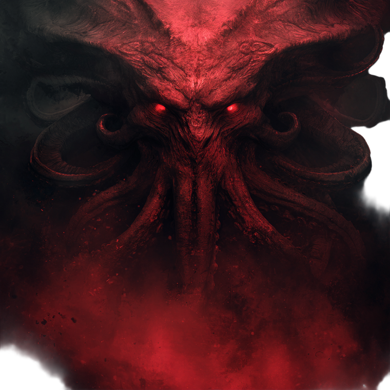 Demon Entity Vinyl Car Decal Sticker – Waterproof & UV-Resistant 3.4133333333333336"