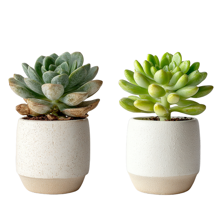 Succulent Transformation Vinyl Car Decal Sticker – Waterproof & UV-Resistant 6.826666666666667"