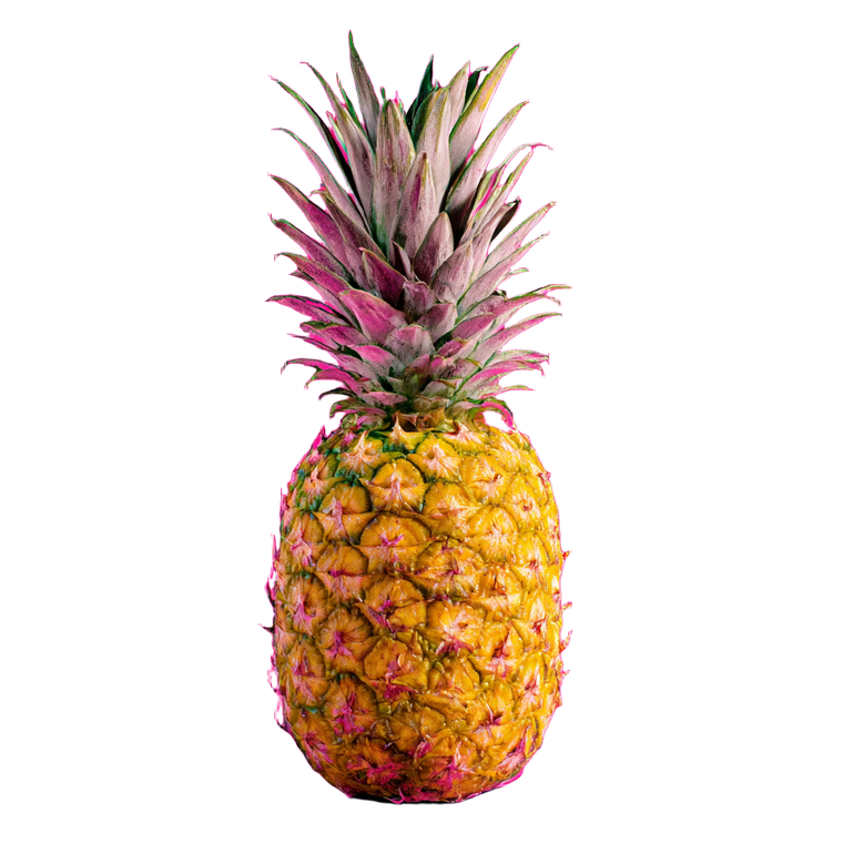 Pink Pineapple Vinyl Car Decal Sticker – Waterproof & UV-Resistant 3.4133333333333336"