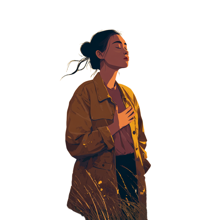 Sunset Serenity V6 Vinyl Car Decal Sticker – Waterproof & UV-Resistant 3.4133333333333336"