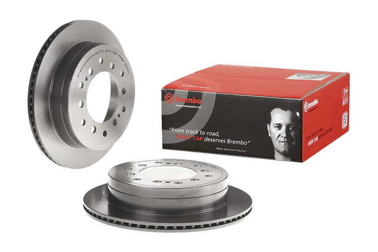Upgrade Your Brake System with Brembo Vented Brake Rotor | Fits Lexus GX470 & Toyota Models | High Performance & Durable