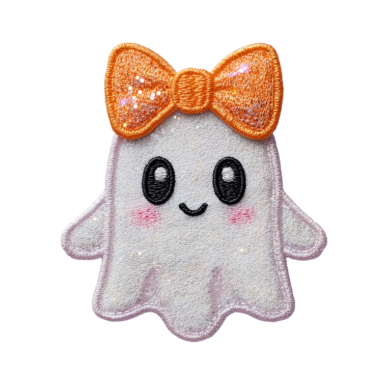 Kawaii Ghost Clipart Vinyl Car Decal Sticker – Waterproof & UV-Resistant 6.826666666666667"