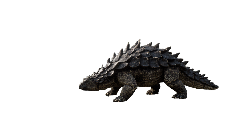 Ankylosaurus By Stream Vinyl Car Decal Sticker – Waterproof & UV-Resistant 5.4