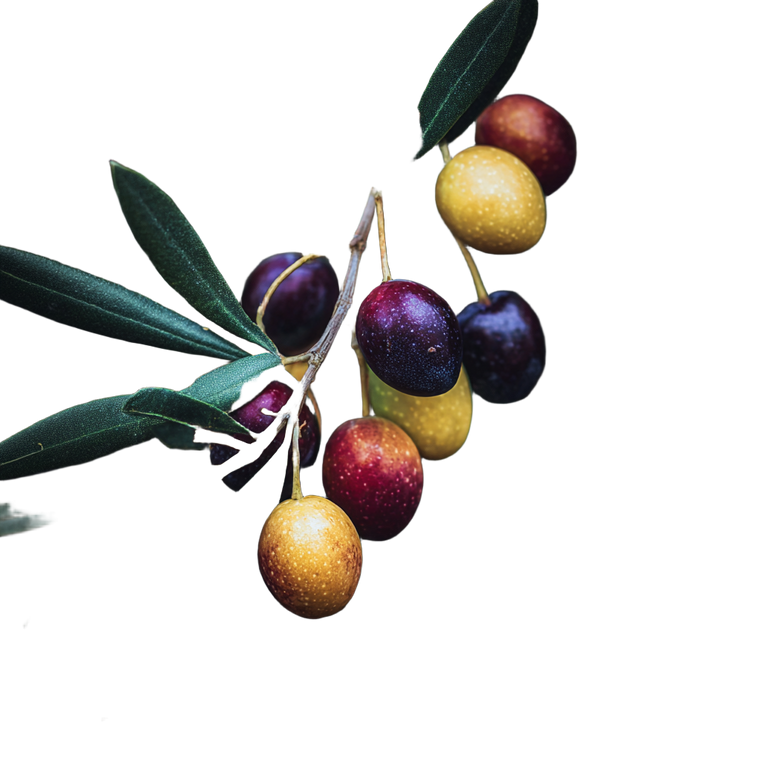 Olive Branch Close-Up V2 Vinyl Car Decal Sticker – Waterproof & UV-Resistant 3.4133333333333336"