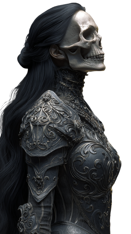 Bone Armor Warrior V3 Vinyl Car Decal Sticker – Waterproof & UV-Resistant 4.8533333333333335"