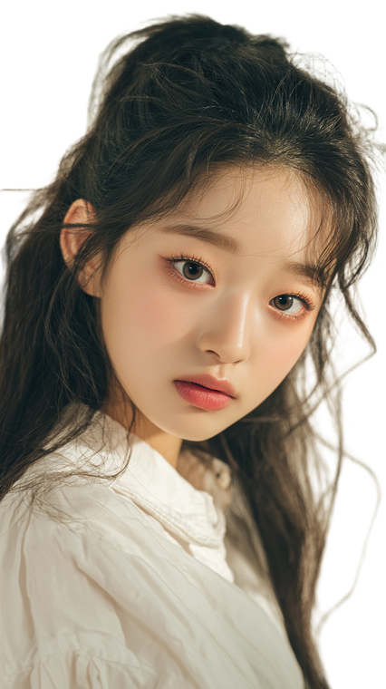 Korean Dreamy Girl Vinyl Car Decal Sticker – Waterproof & UV-Resistant 9.706666666666667"