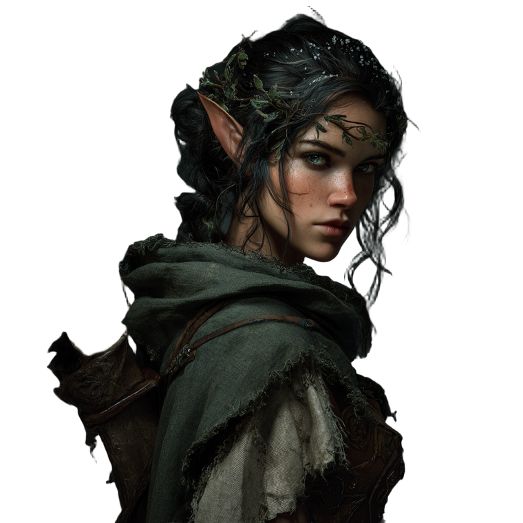 Dark Elf Ranger V4 Vinyl Car Decal Sticker – Waterproof & UV-Resistant 3.4133333333333336"