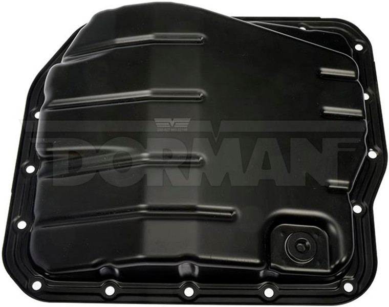 Dorman Auto Trans Oil Pan | OE Solutions | Quality Steel Pan with Drain Plug | Ideal Replacement for Leak-Free Performance