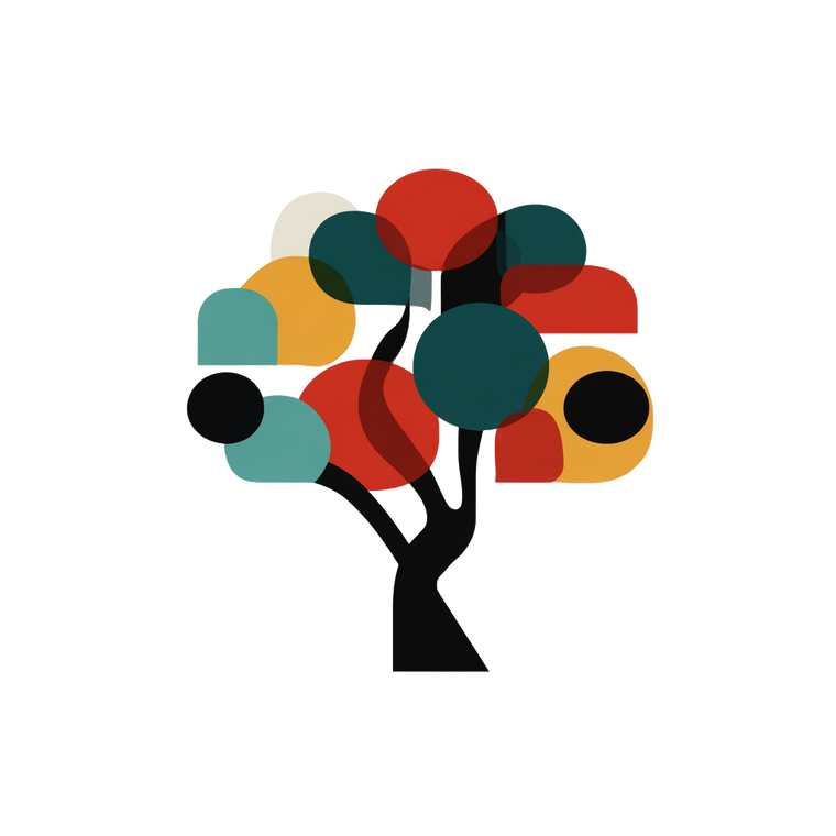 African Tree Logo Vinyl Car Decal Sticker – Waterproof & UV-Resistant 3.4133333333333336"