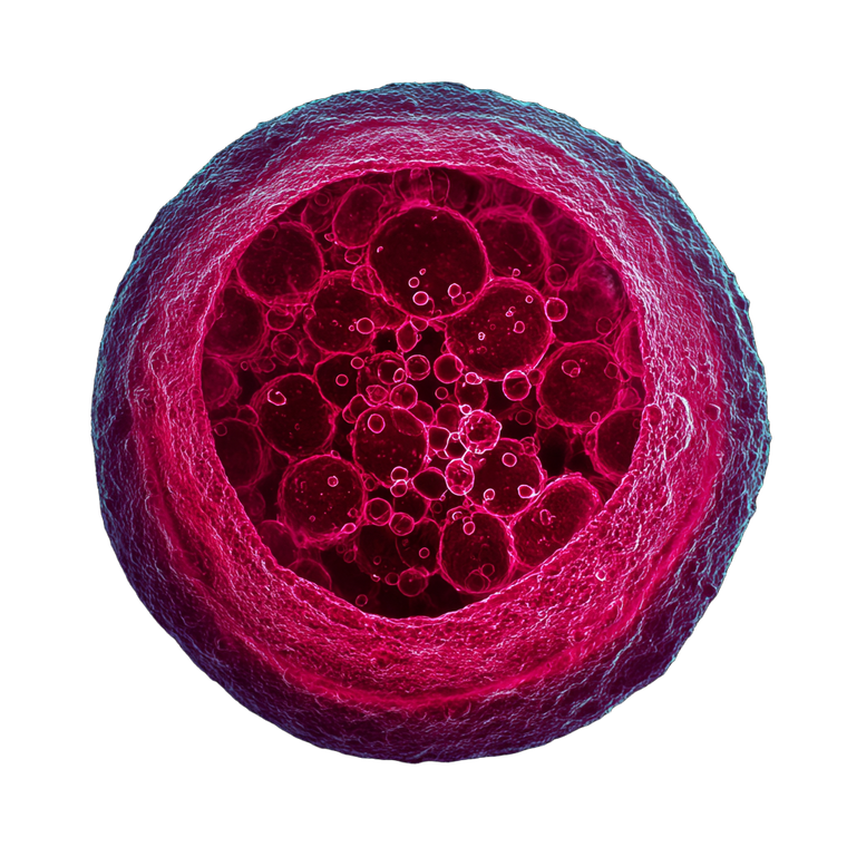 Woman Egg Cell Vinyl Car Decal Sticker – Waterproof & UV-Resistant 6.826666666666667"