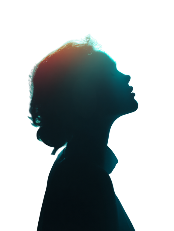 Futuristic Creative Portrait Vinyl Car Decal Sticker – Waterproof & UV-Resistant 8.213333333333333"
